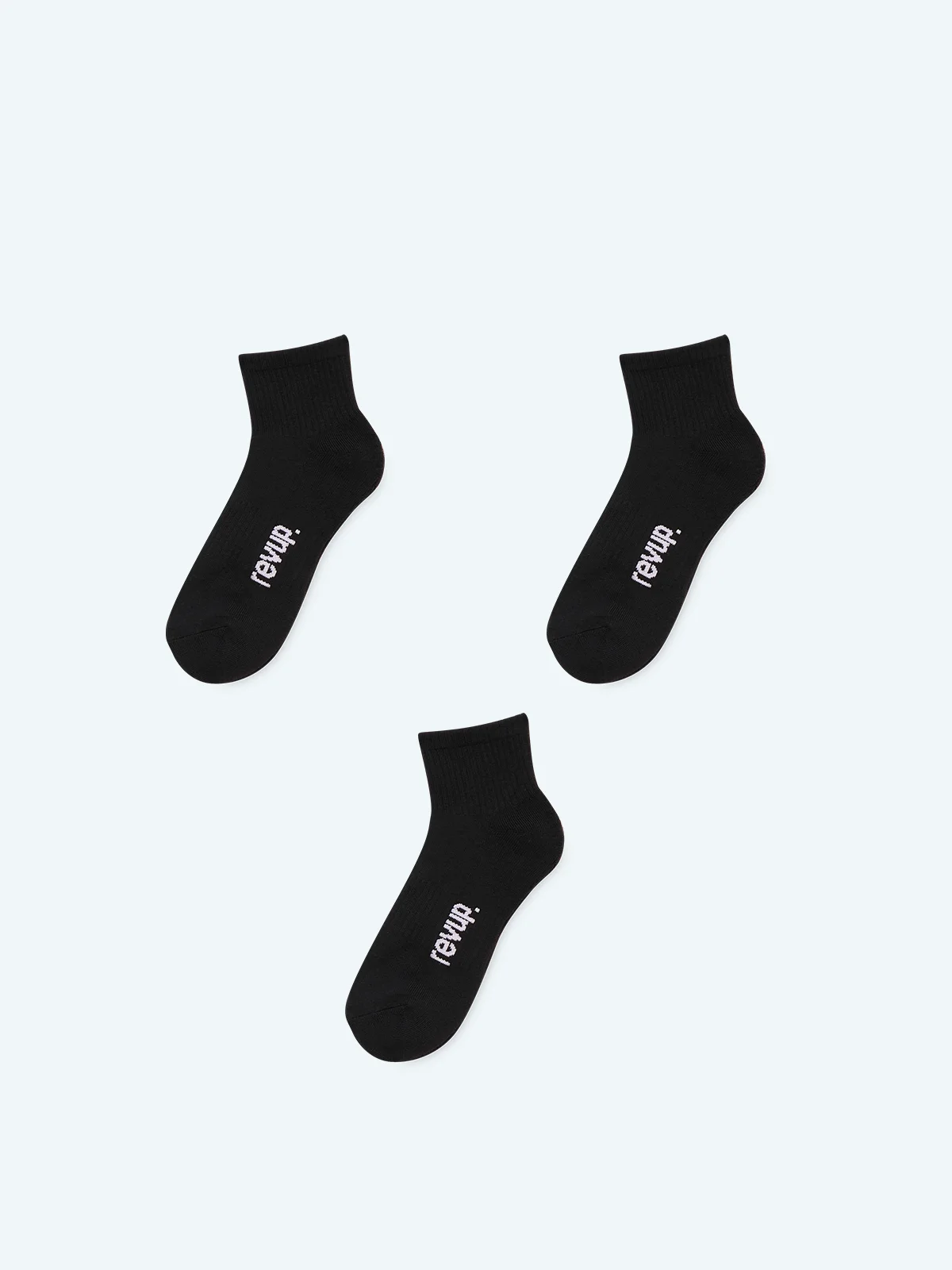 PACK X3 CALCETINES MUJER REVUP QUARTER - 2