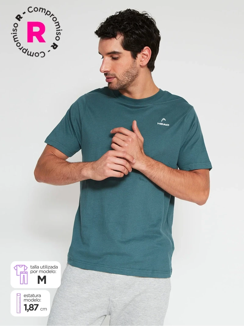 POLO DEPORTIVO MANGA CORTA HOMBRE HEAD ALOGI - 1