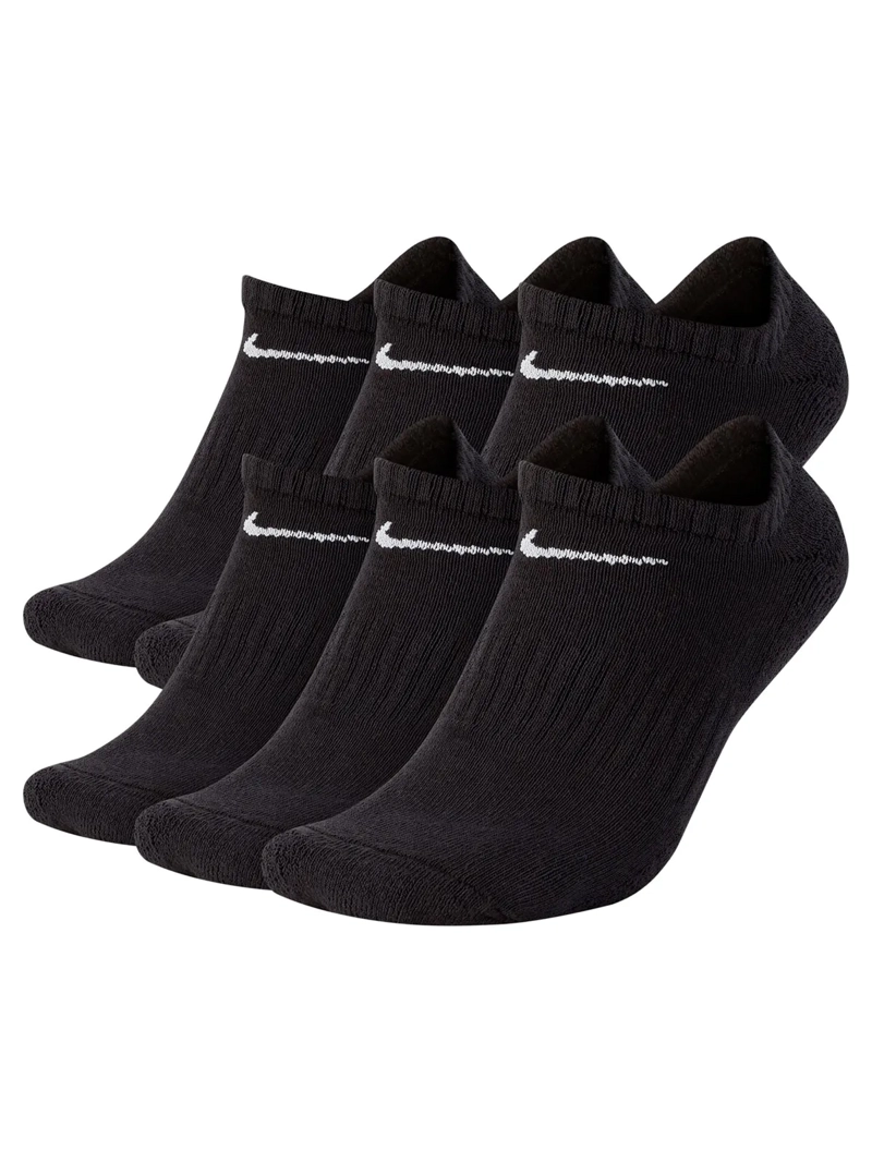 MEDIAS NIKE PACK 6 EVERYDAY CUSH NEGRO - 1
