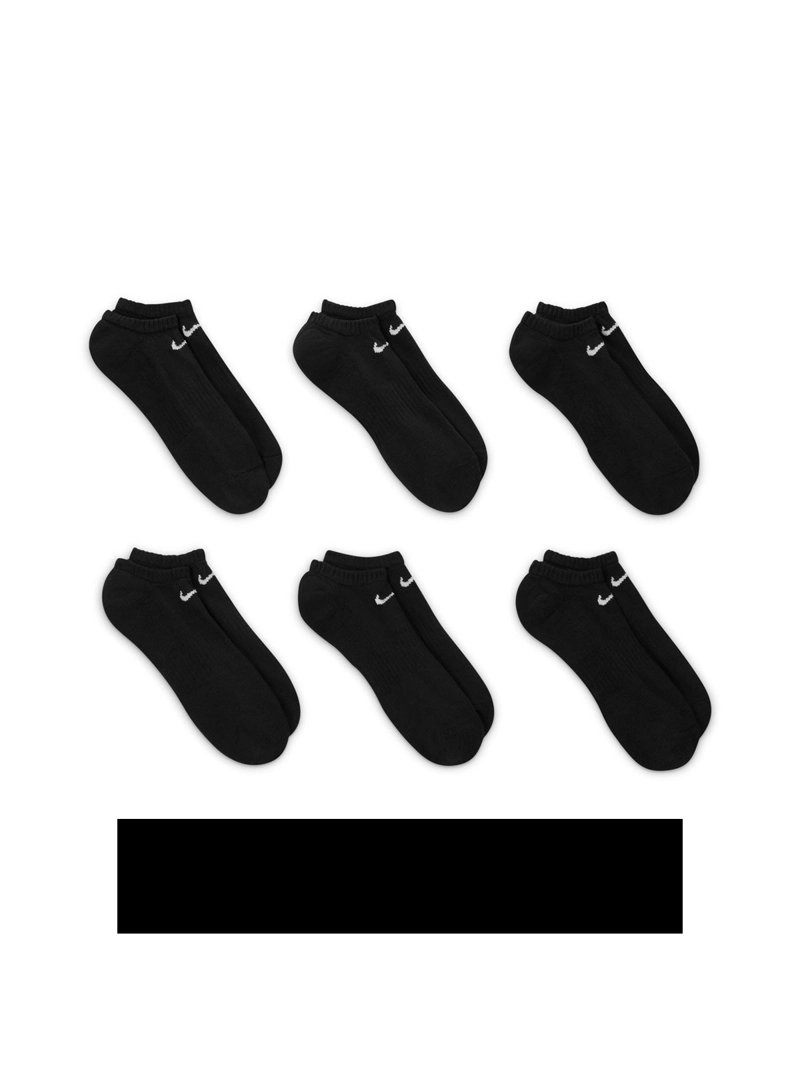 MEDIAS NIKE PACK 6 EVERYDAY CUSH NEGRO - 3