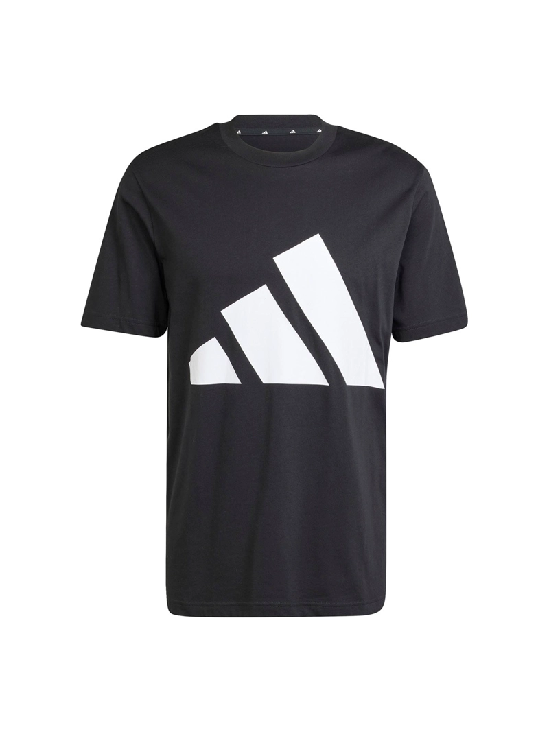 POLO  MUJER ADIDAS ESSENTIALS LOGO GRANDE ALGODÓN NEGRO - 1