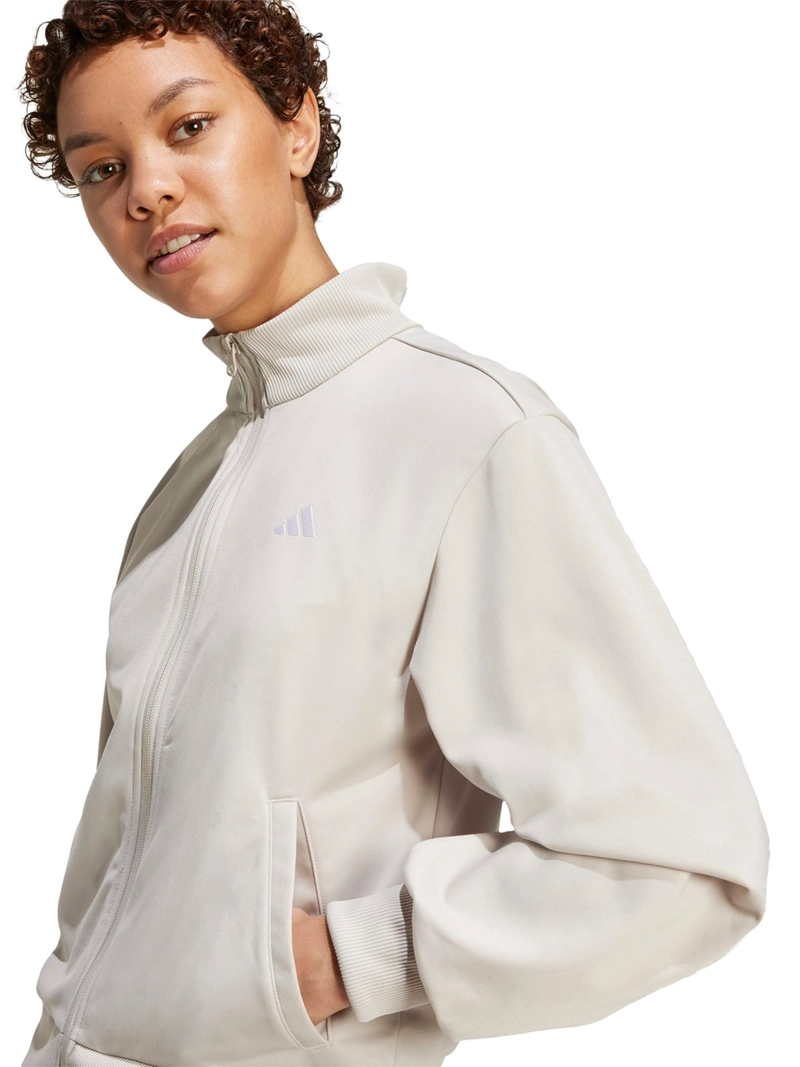 BUZO TRAINING MUJER ADIDAS SEASONALS GRIS - 1