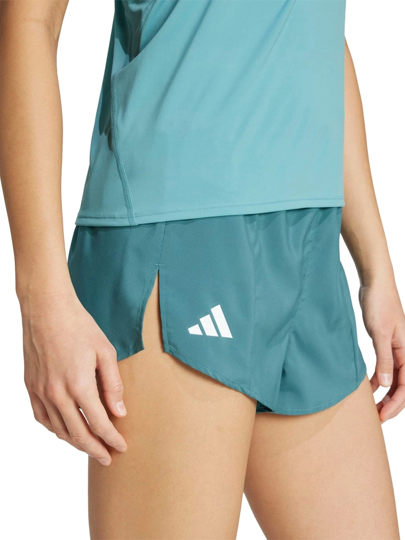 SHORTS RUNNING MUJER ADIDAS ADIZERO VERDE - 3