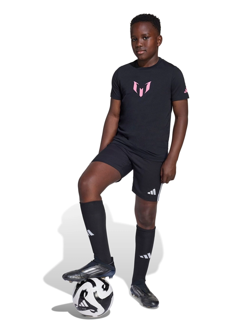 POLO TRAINING NIÑO ADIDAS GRAPHICS COE ALGODÓN NEGRO - 5