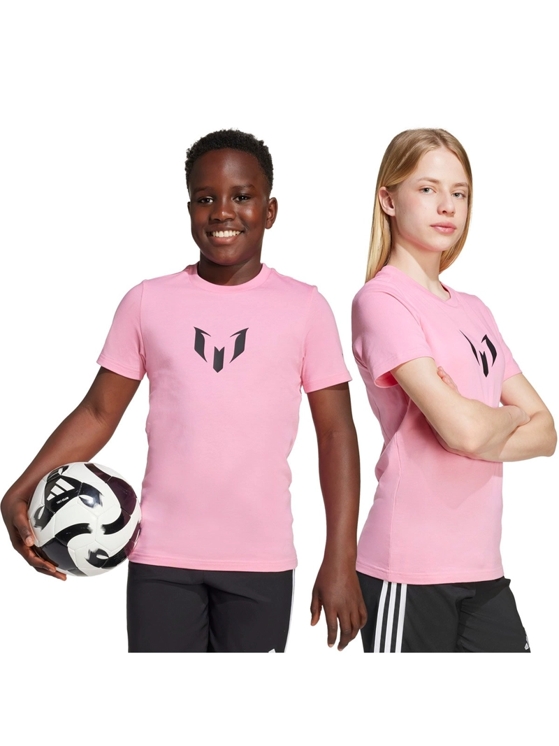 POLO TRAINING NIÑO ADIDAS GRAPHICS COE ALGODÓN ROSADO - 1