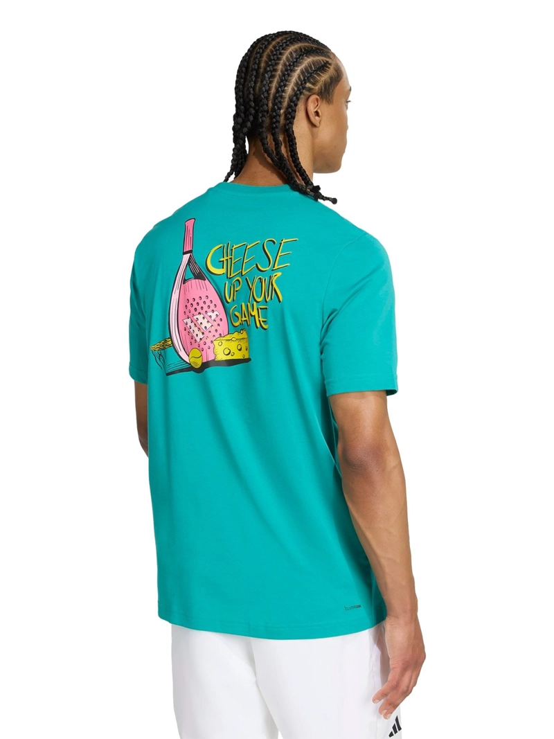 POLO TRAINING HOMBRE ADIDAS GRAPHICS COE VERDE - 2