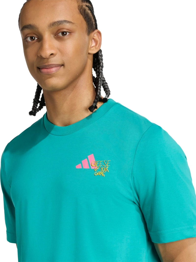 POLO TRAINING HOMBRE ADIDAS GRAPHICS COE VERDE - 3