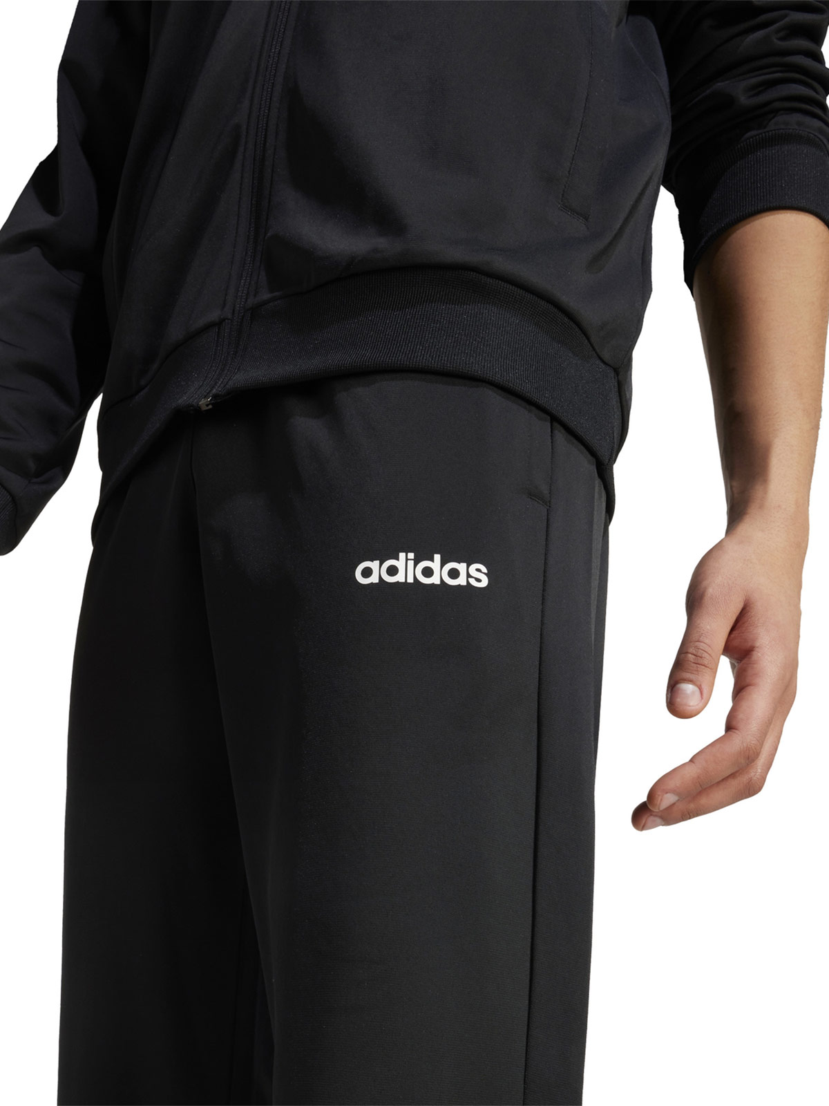 BUZO TRAINING HOMBRE ADIDAS SEASONALS NEGRO - 4