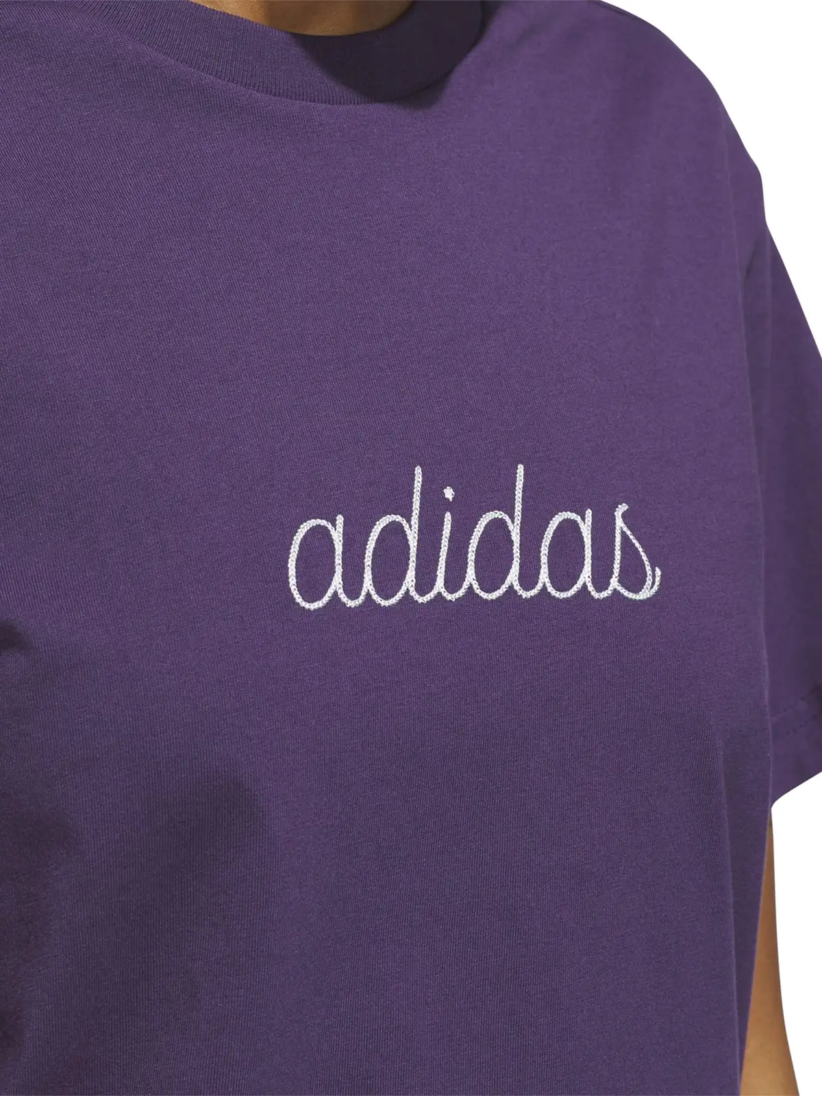 POLO MUJER ADIDAS GRAPHICS COE ALGODÓN MORADO - 3
