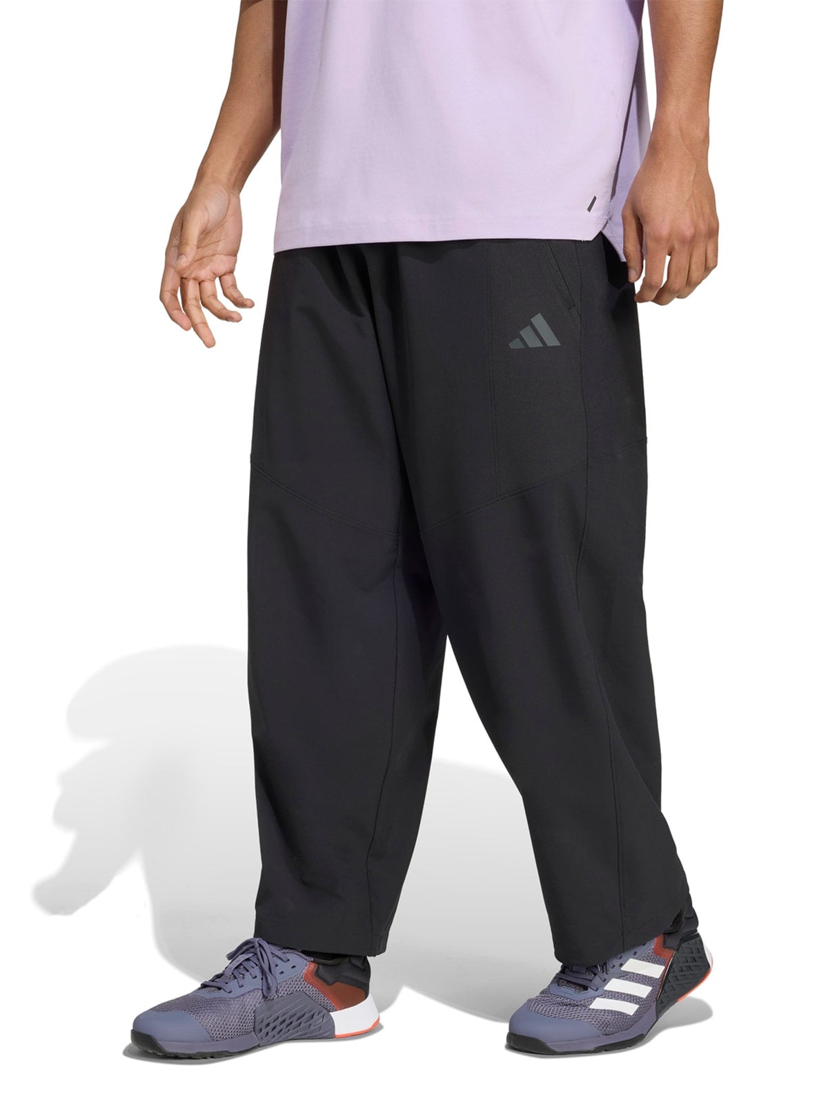 PANTALÓN TRAINING HOMBRE ADIDAS POWER WORKOUT NEGRO - 1