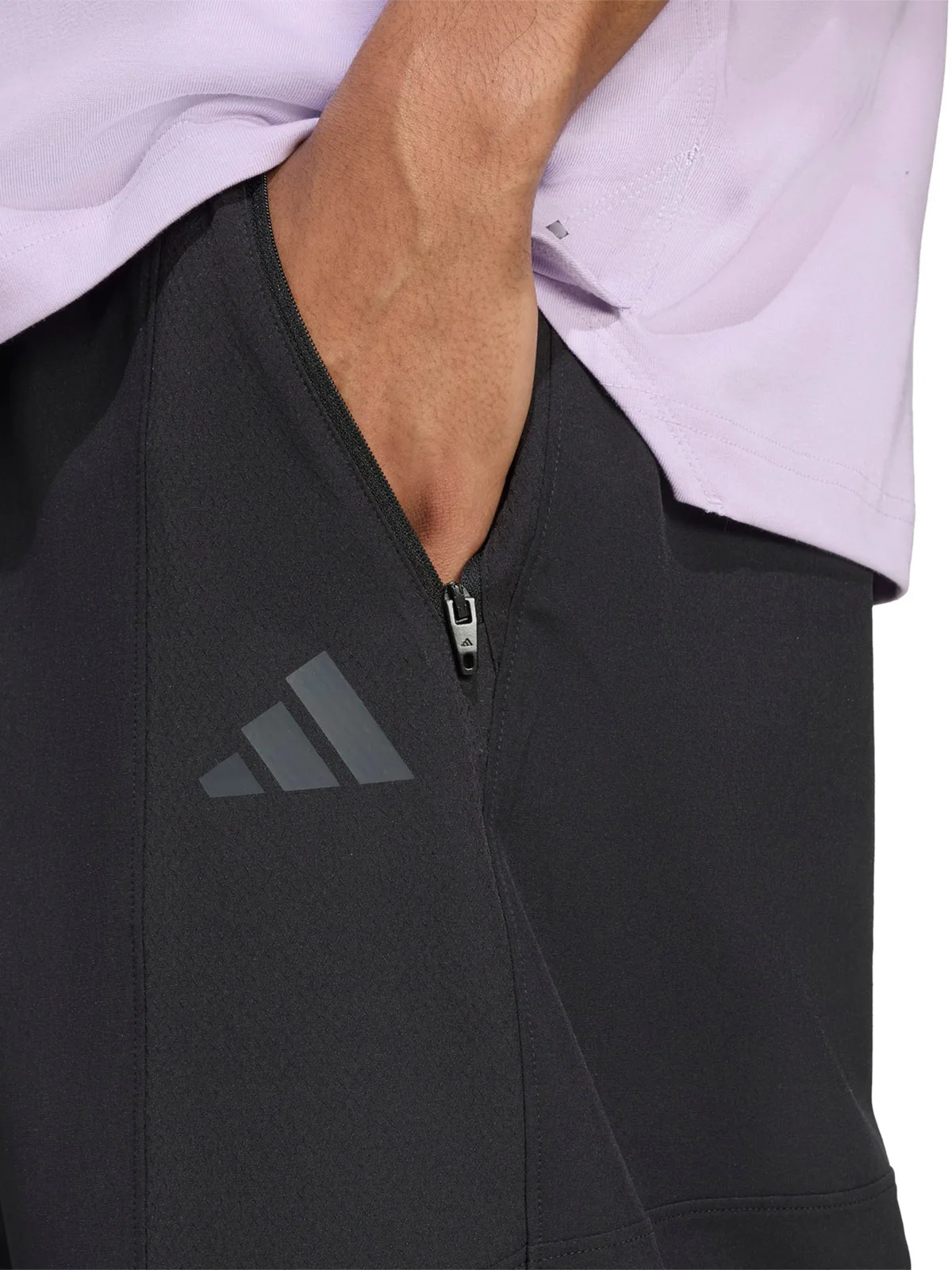 PANTALÓN TRAINING HOMBRE ADIDAS POWER WORKOUT NEGRO - 4