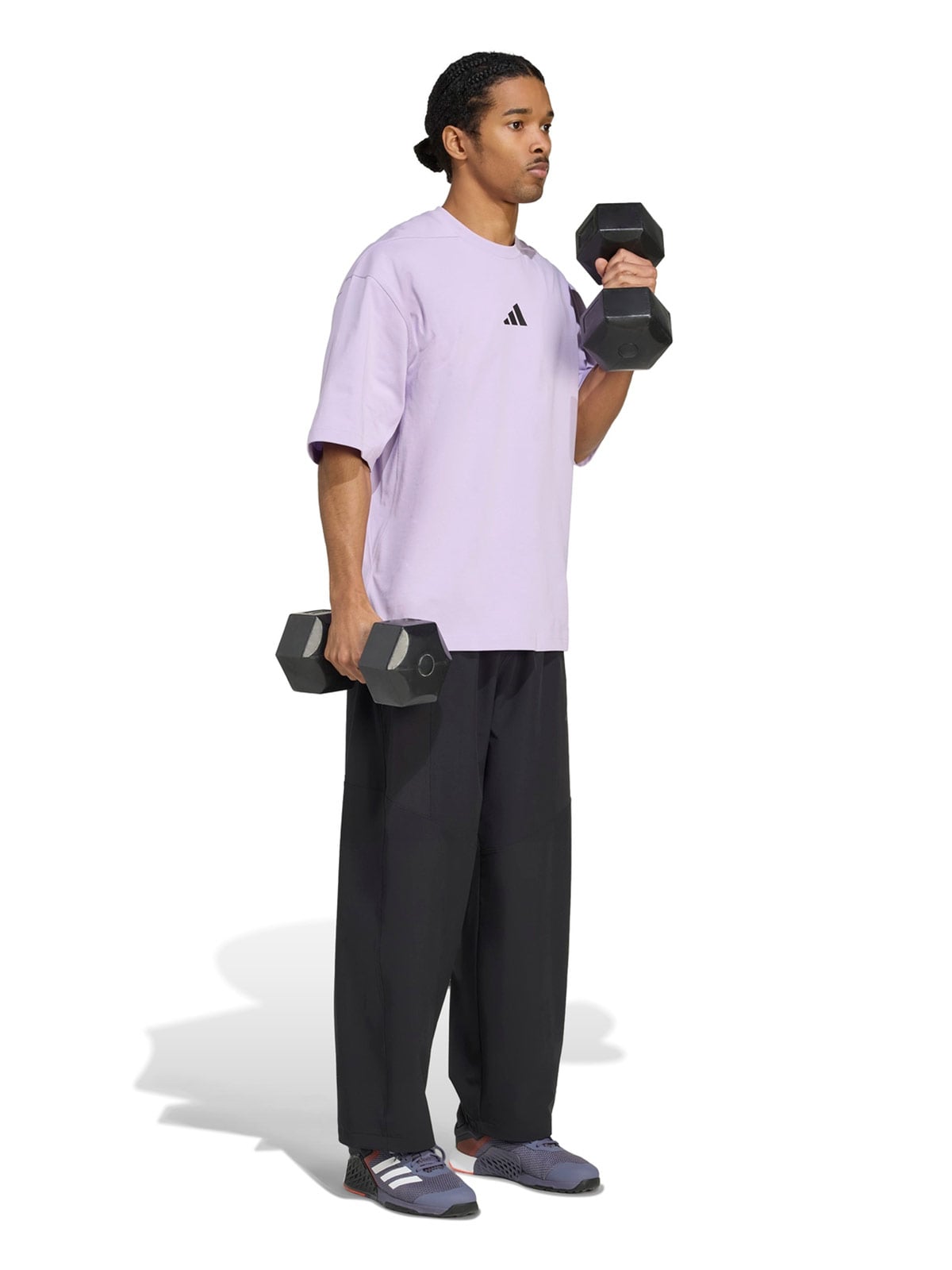 PANTALÓN TRAINING HOMBRE ADIDAS POWER WORKOUT NEGRO - 5