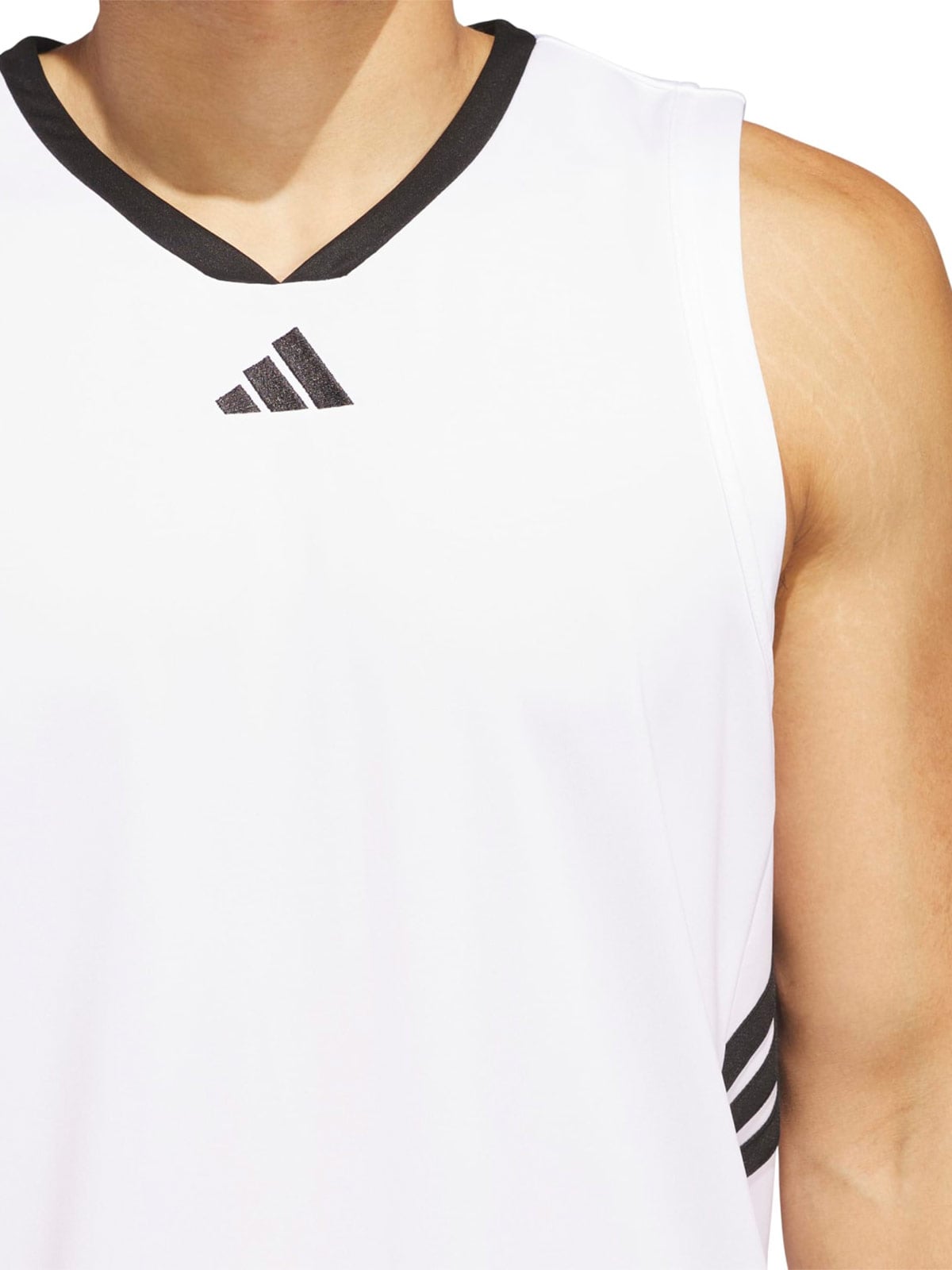 POLO BÁSQUET MUJER ADIDAS GFX BLANCO - 4