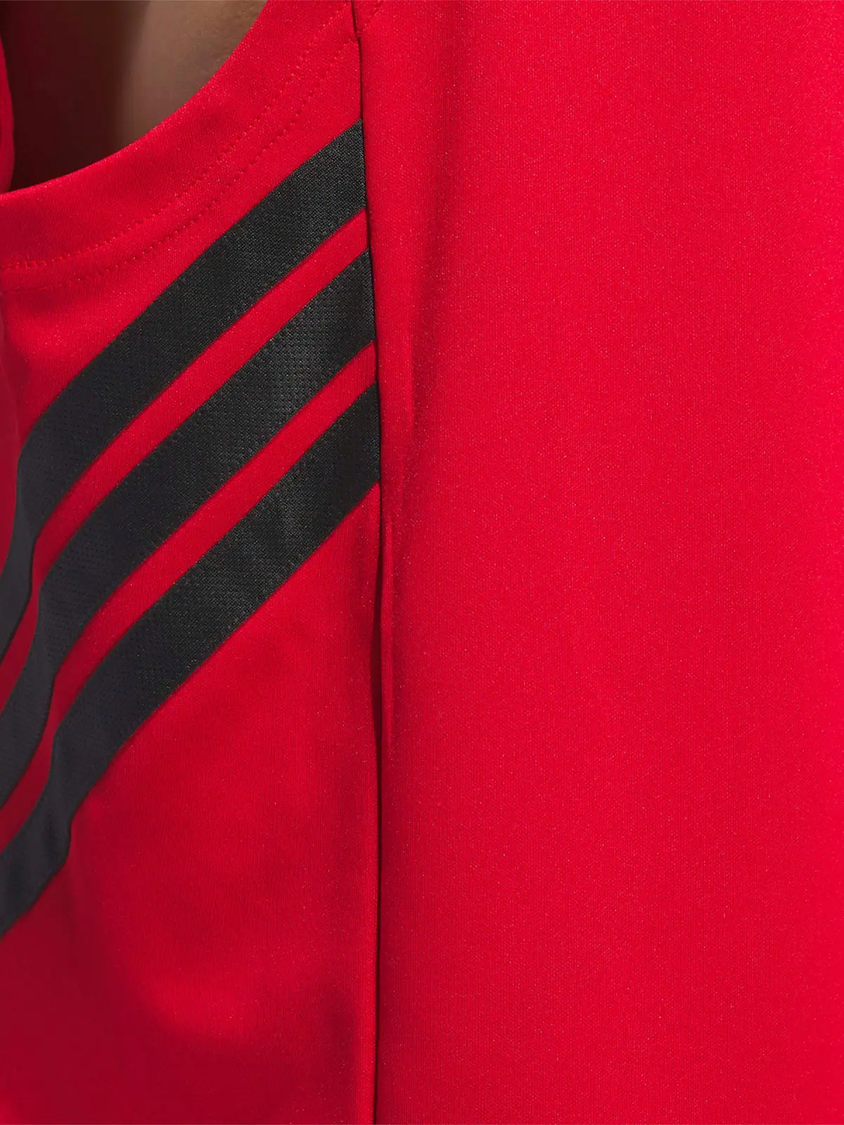 POLO BÁSQUET MUJER ADIDAS GFX ROJO - 4
