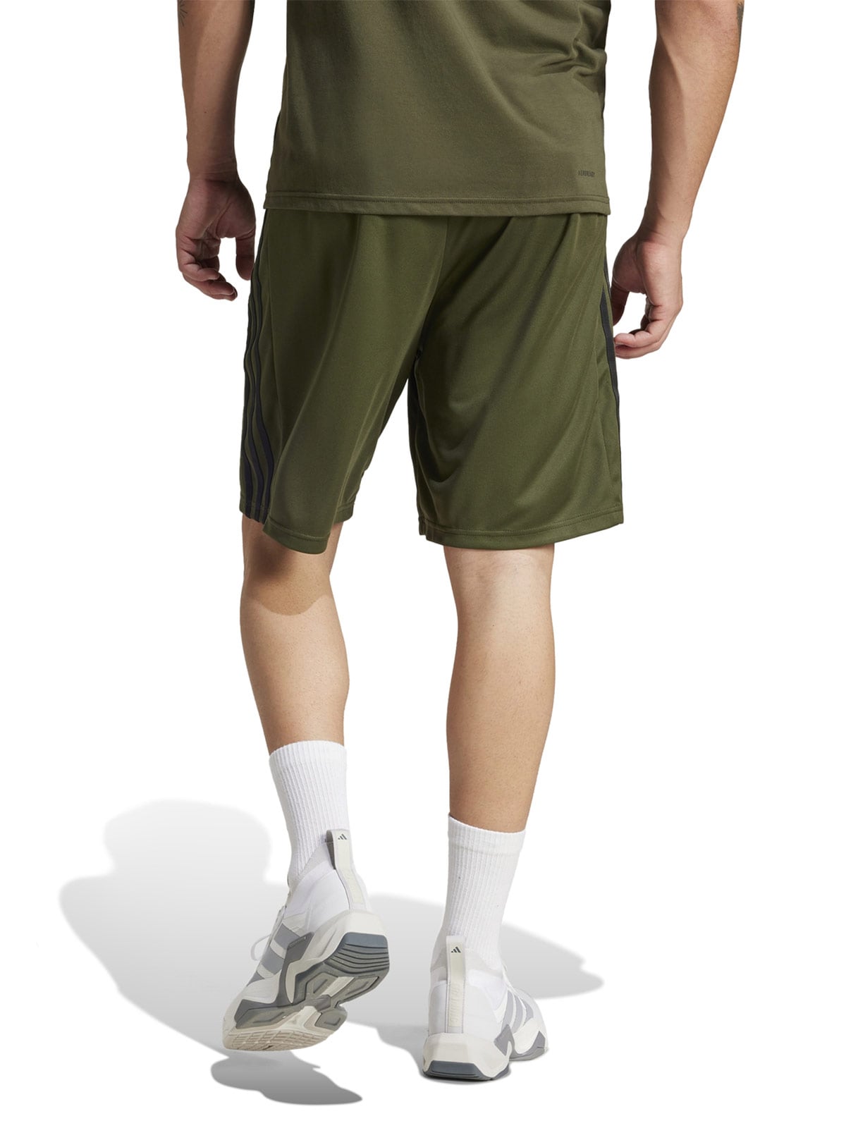 SHORTS TRAINING HOMBRE ADIDS ESSENTIALS VERDE - 2