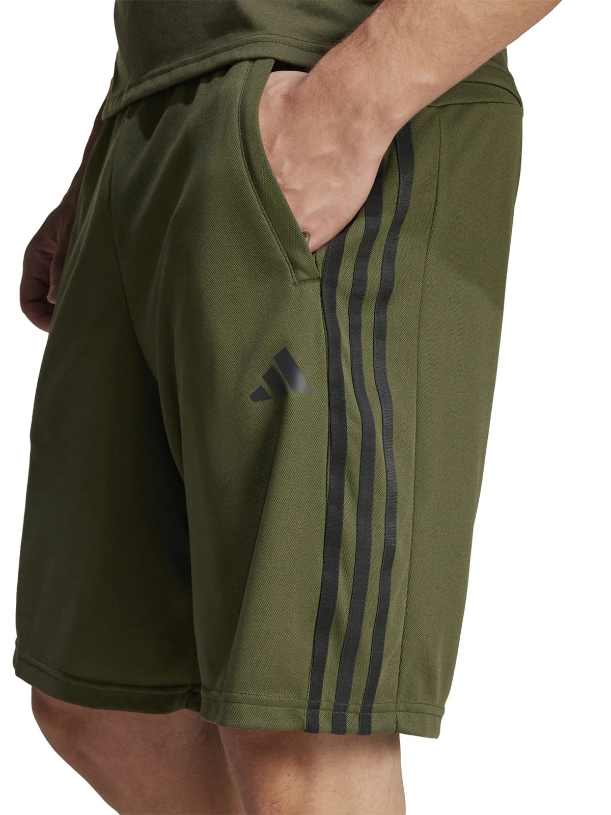 SHORTS TRAINING HOMBRE ADIDS ESSENTIALS VERDE - 3