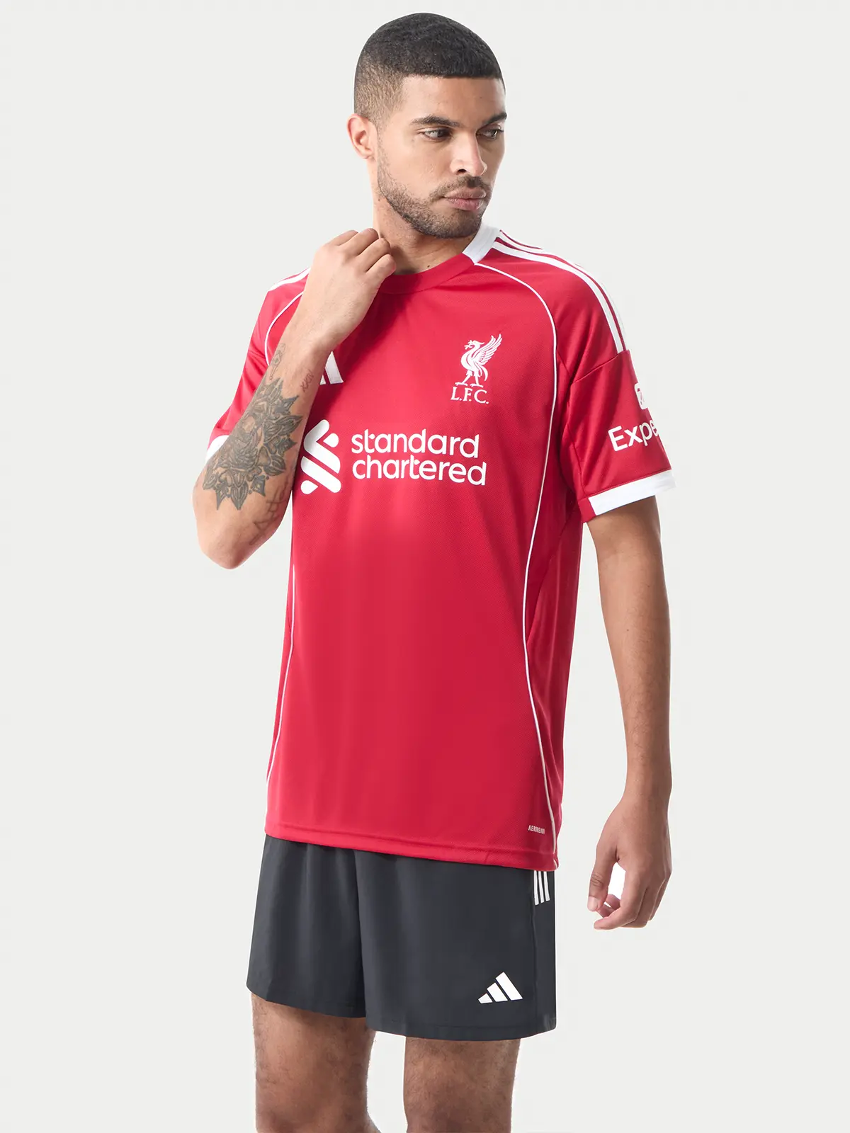 POLO SENDERISMO HOMBRE ADIDAS GRAPHICS COE ROJO - 3