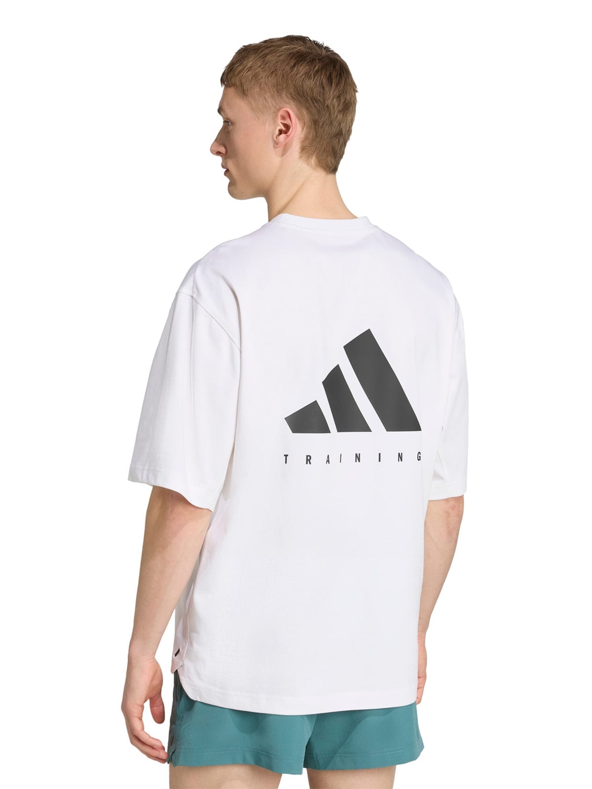 POLO TRAINING HOMBRE ADIDAS GRAPHICS COE ALGODÓN BLANCO - 2