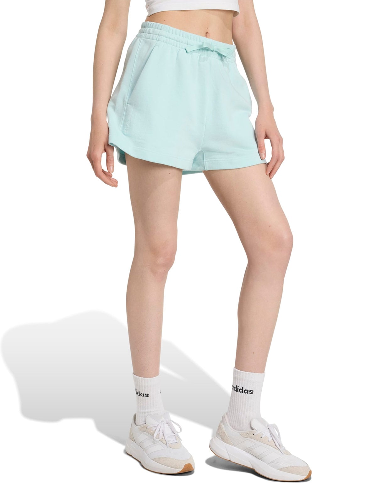 SHORTS TRAINING MUJER ADIDAS FUTURE LOUNGE VERDE - 2
