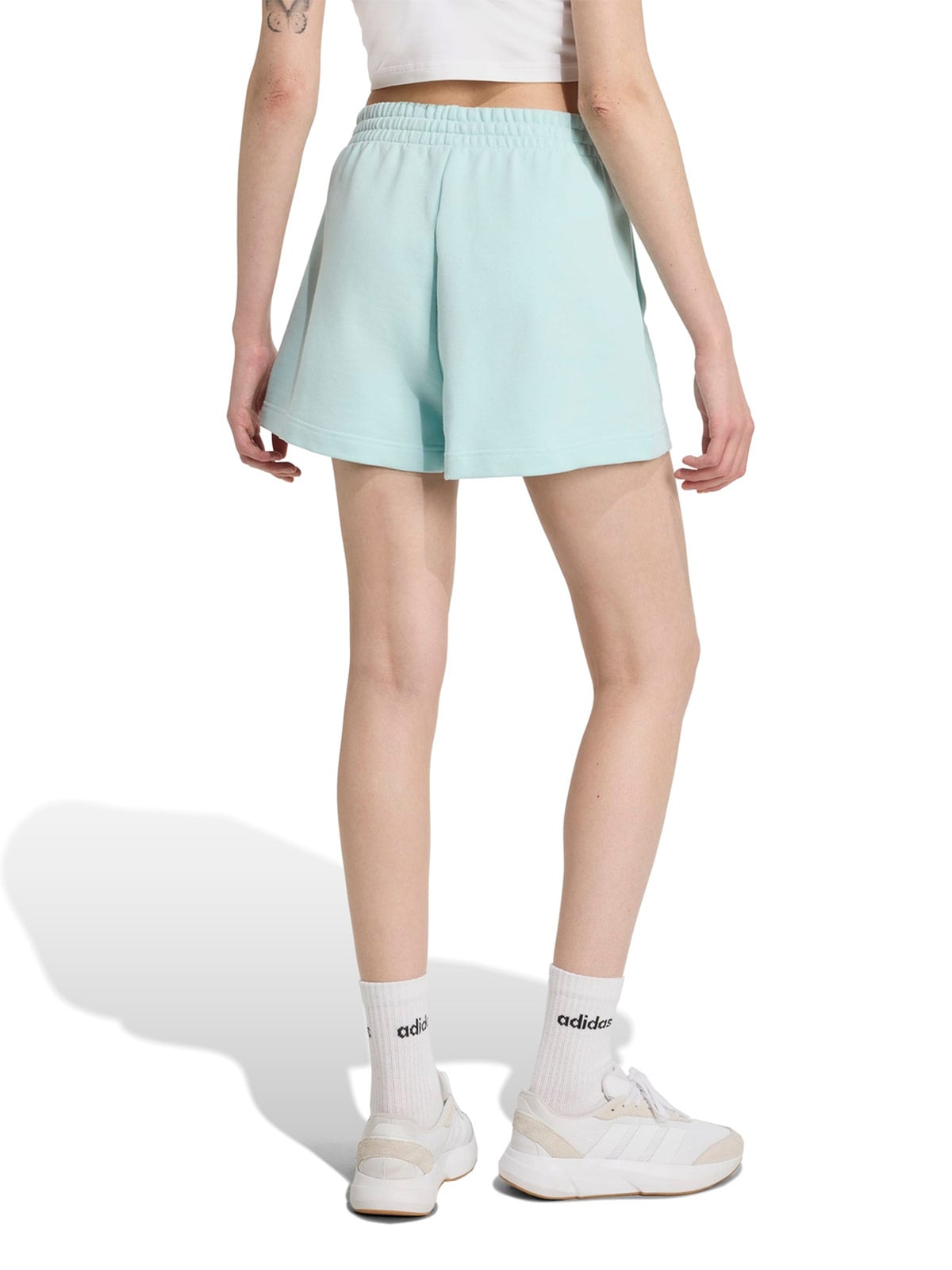 SHORTS TRAINING MUJER ADIDAS FUTURE LOUNGE VERDE - 3