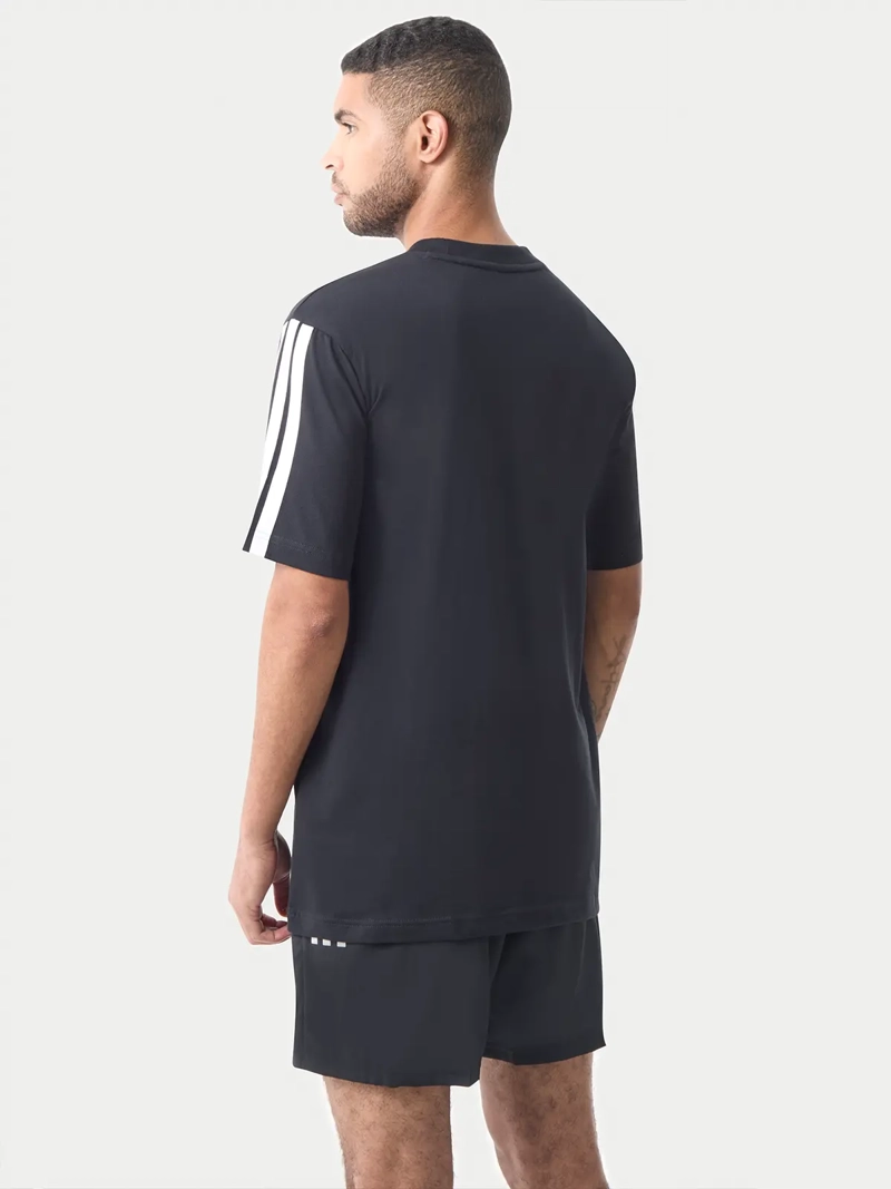 POLO DEPORTIVO HOMBRE ADIDAS ESSENTIALS ALGODÓN NEGRO - 2