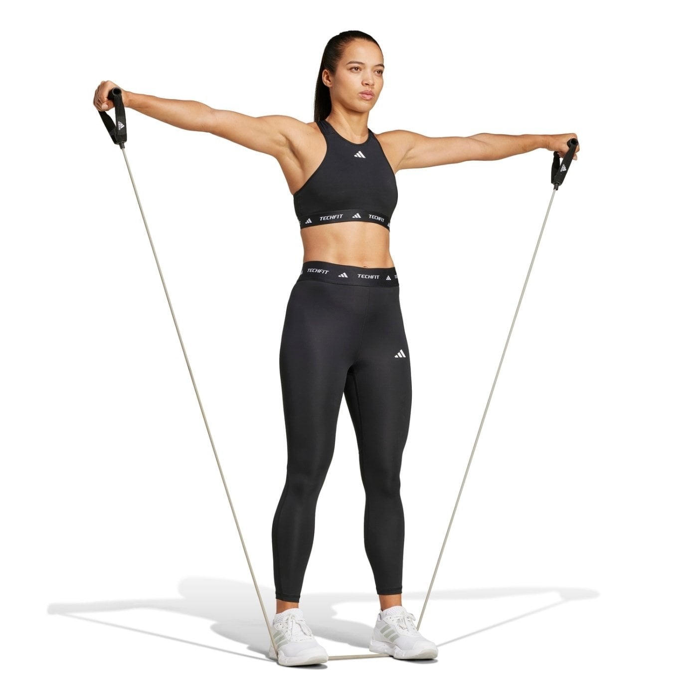 MALLA MUJER ADIDAS 7/8 TECHFIT TIRO ALTO - 1