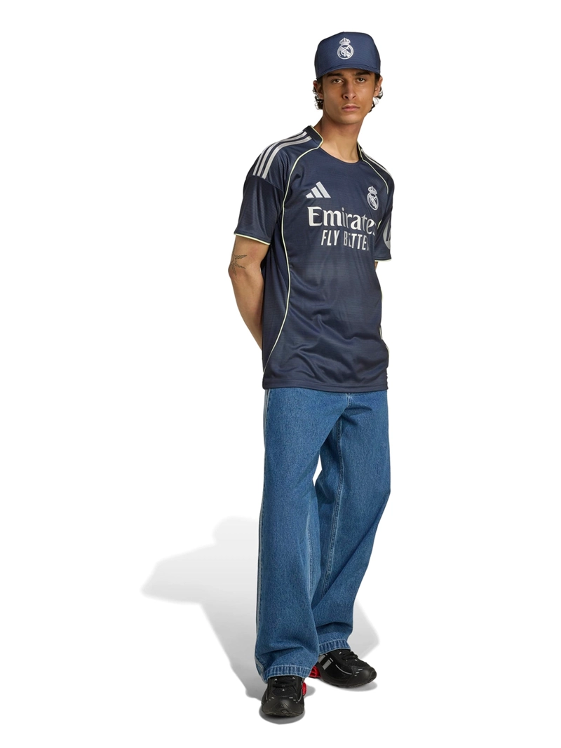 CAMISETA VISITANTE REAL MADRID 25/26 HOMBRE ADIDAS FÚTBOL POLIÉSTER - 4