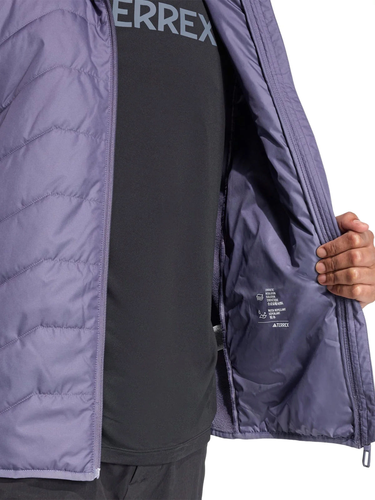 CASACA CON CAPUCHATERREX HOMBRE ADIDAS SENDERISMO POLIÉSTER - 3