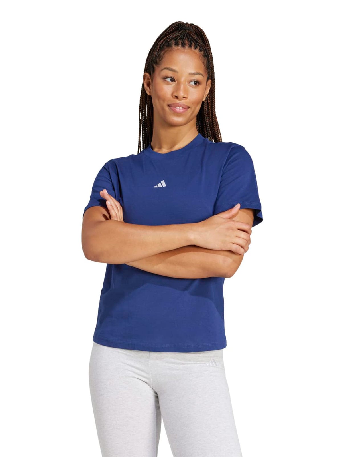 POLO MUJER ADIDAS ESSENTIALS LOGO PEQUEÑO ALGODÓN - 1