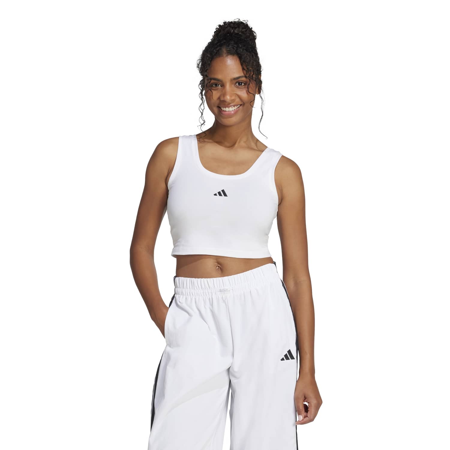 POLERA DEPORTIVA URBANO MUJER ADIDAS SMALL LOGO - 1