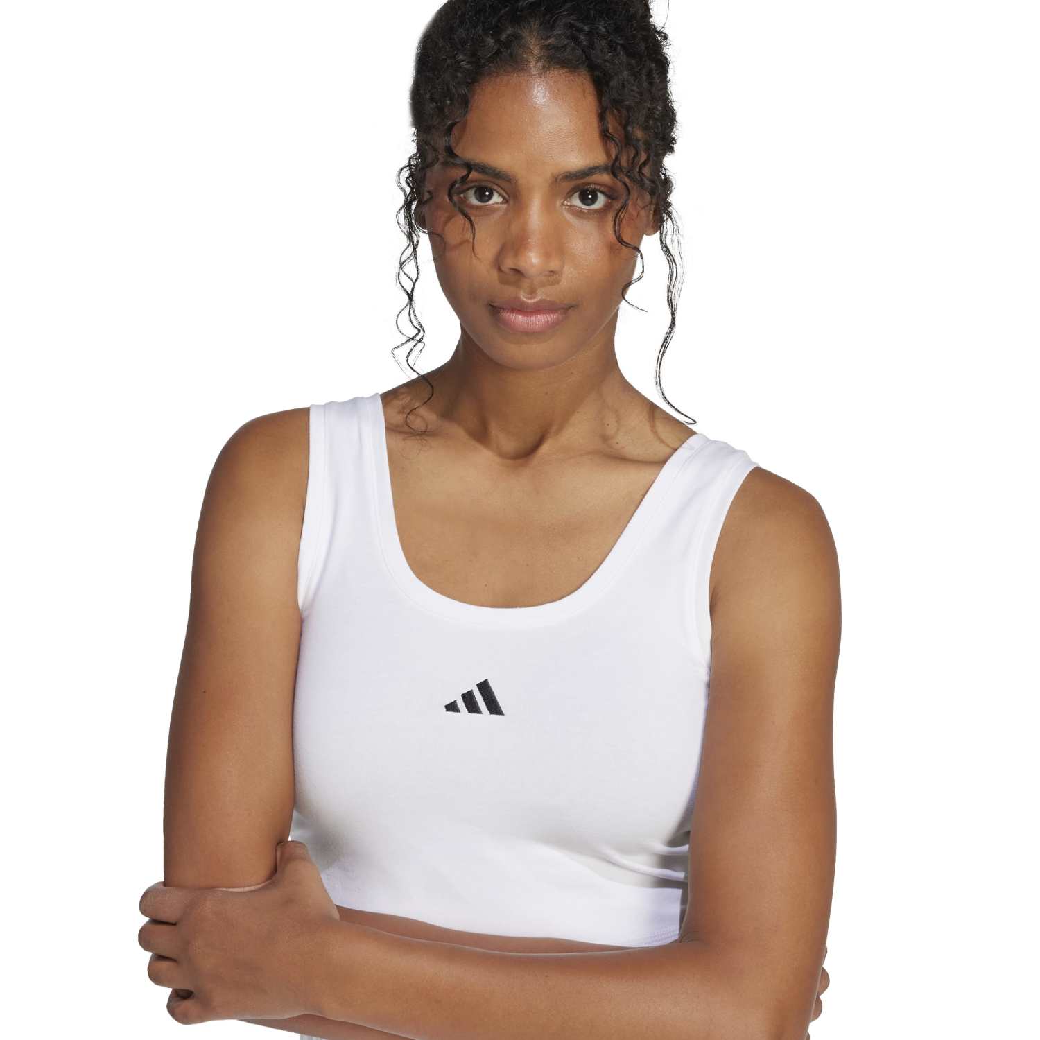 POLERA DEPORTIVA URBANO MUJER ADIDAS SMALL LOGO - 5