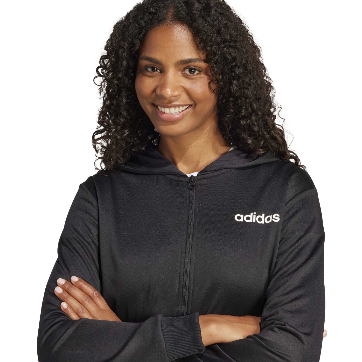 BUZO DEPORTIVO MUJER ADIDAS CONJUNTO ESSENTIALS LINEAR - 4