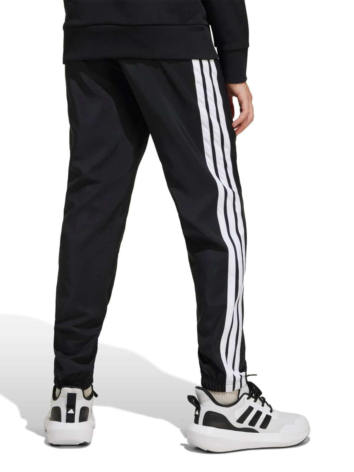PANTALÓN BUZO INFANTIL UNISEX ADIDAS NEGRO CLIMACOOL - 7