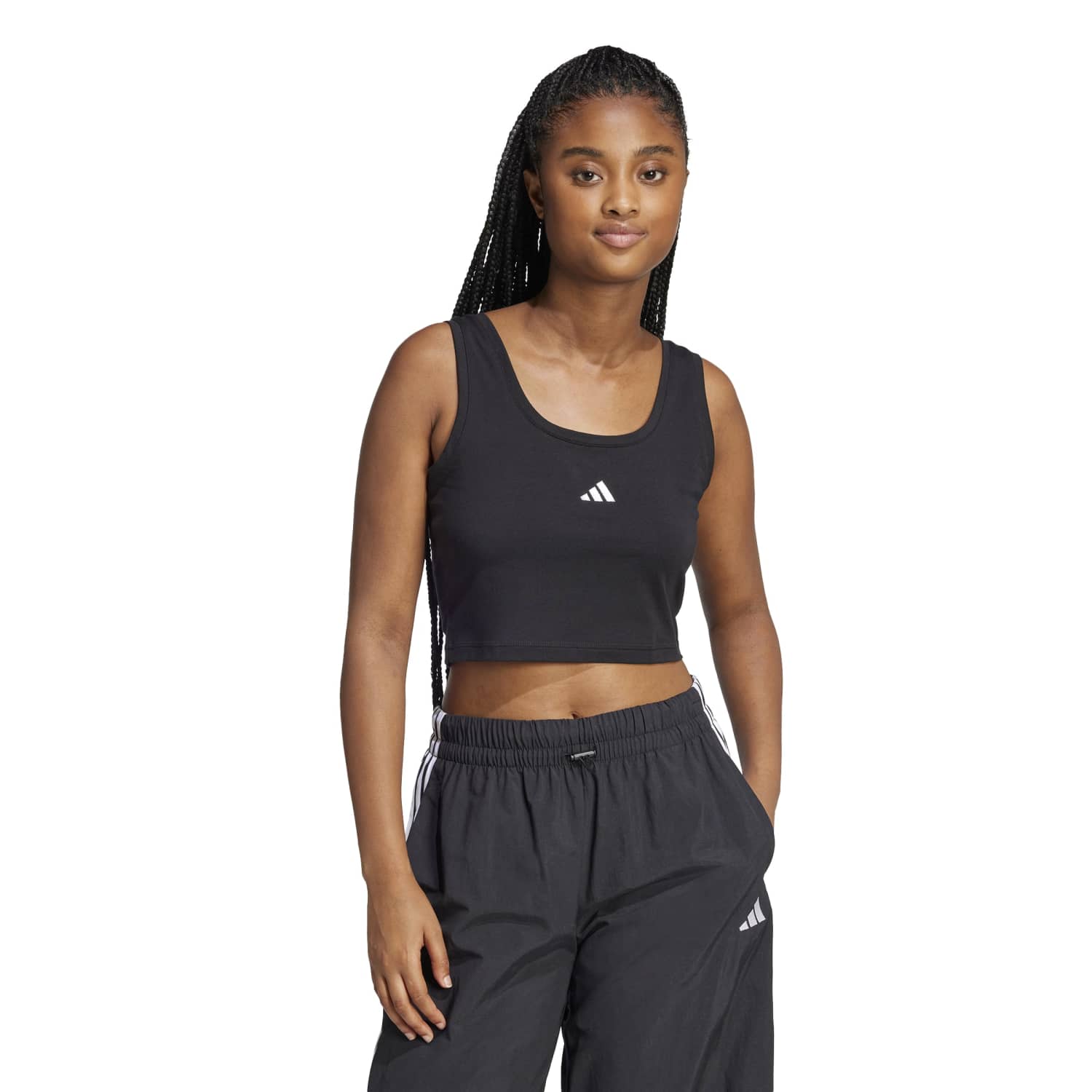 POLERA DEPORTIVA URBANO MUJER ADIDAS SMALL LOGO - 1