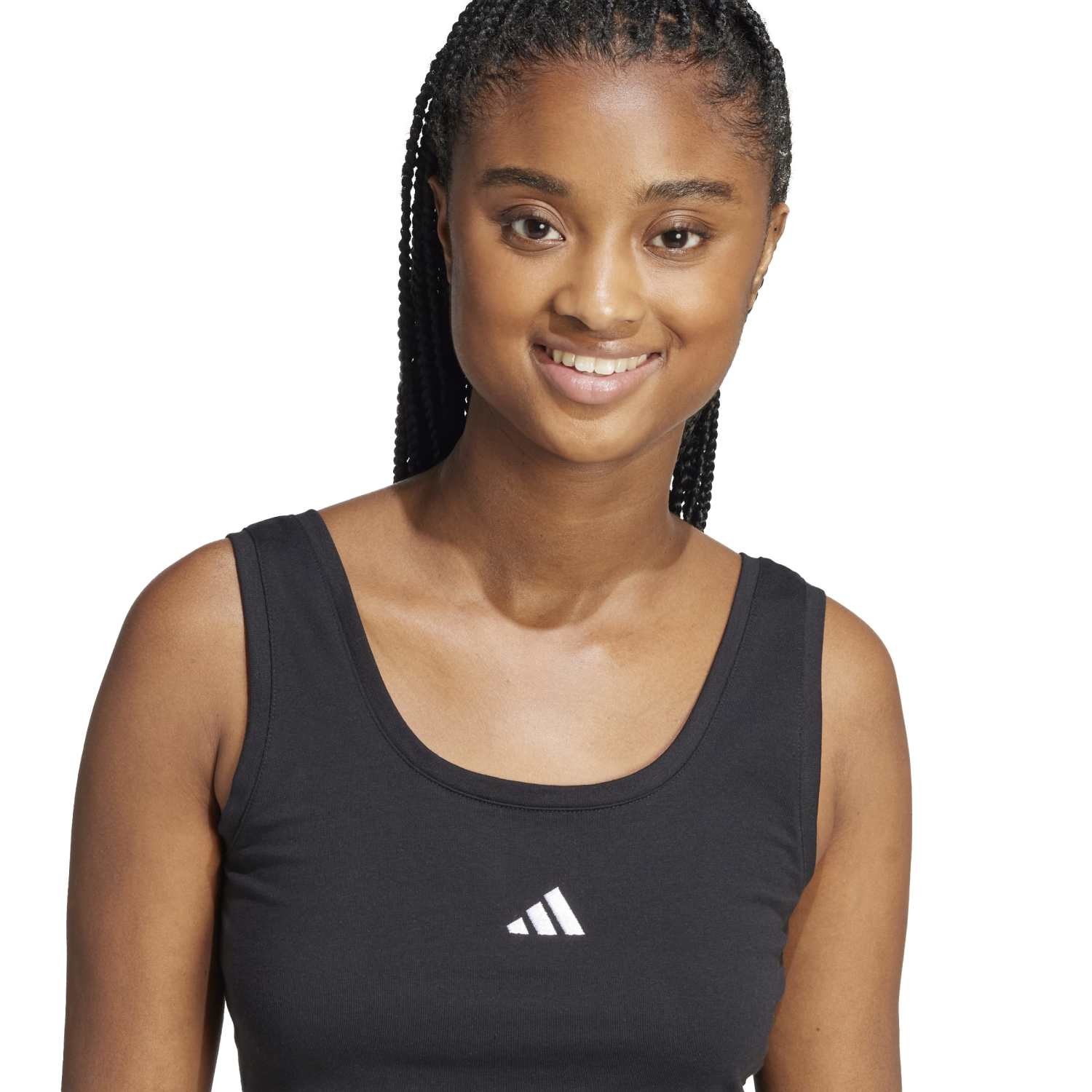 POLERA DEPORTIVA URBANO MUJER ADIDAS SMALL LOGO - 4