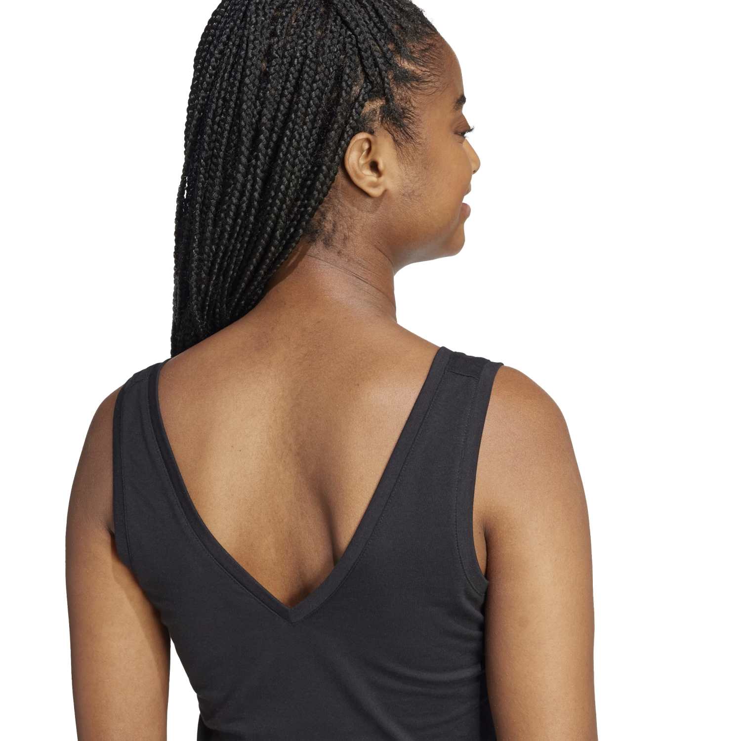 POLERA DEPORTIVA URBANO MUJER ADIDAS SMALL LOGO - 5