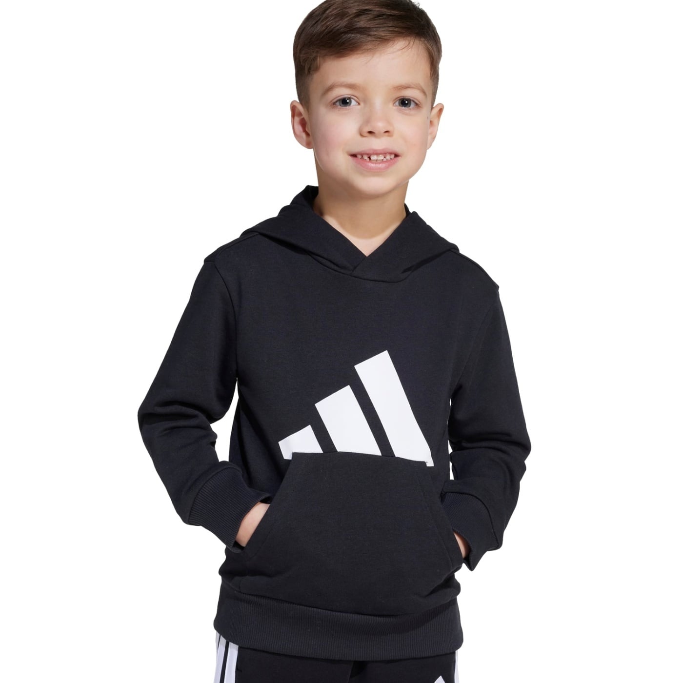 POLERA DEPORTIVA ALGODÓN NIÑO ADIDAS ESSENTIALS TRAINING CAPUCHA - 4