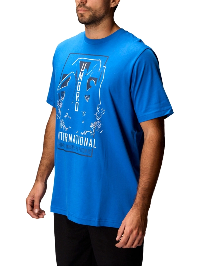 POLO FÚTBOL HOMBRE UMBRO ESTAMPADO DR24016-038 ALGODÓN - 2