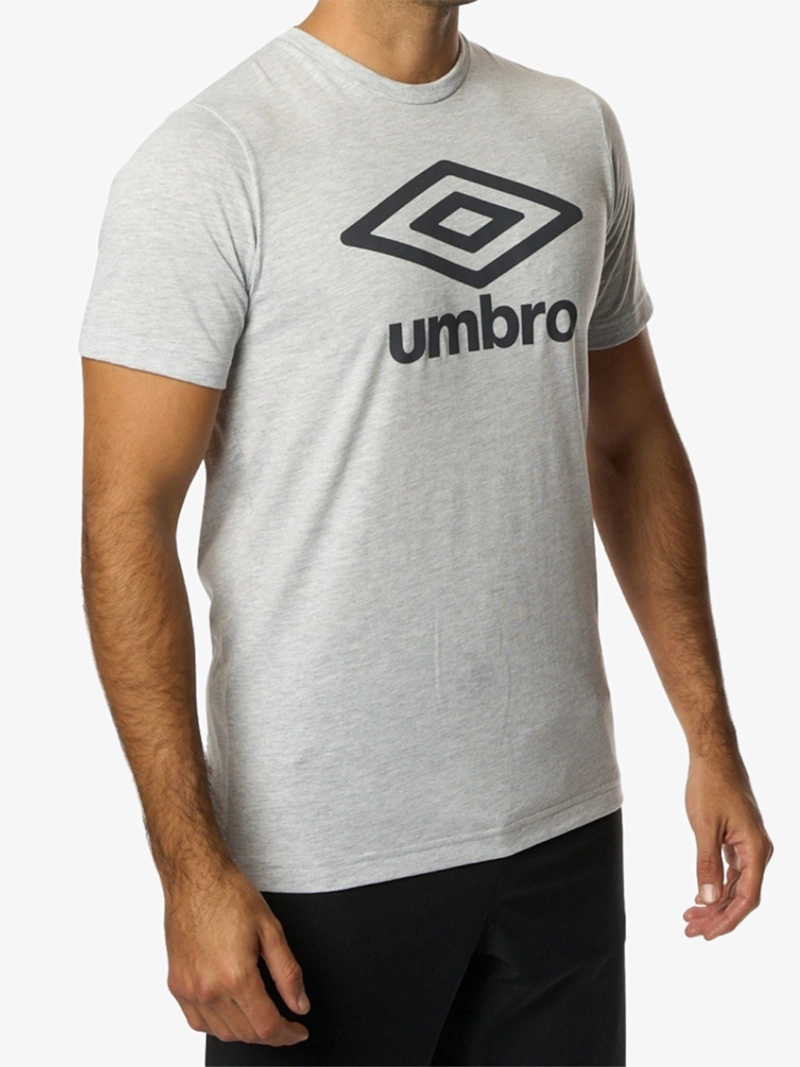 POLO FÚTBOL HOMBRE UMBRO ESTAMPADO DR24020-ASH ALGODÓN - 2