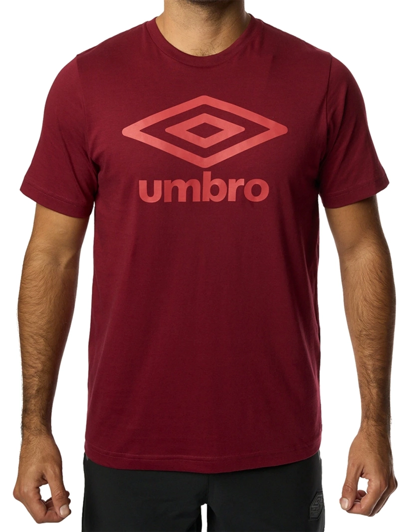 POLO FÚTBOL HOMBRE UMBRO ESTAMPADO DR24020-LBE ALGODÓN - 1