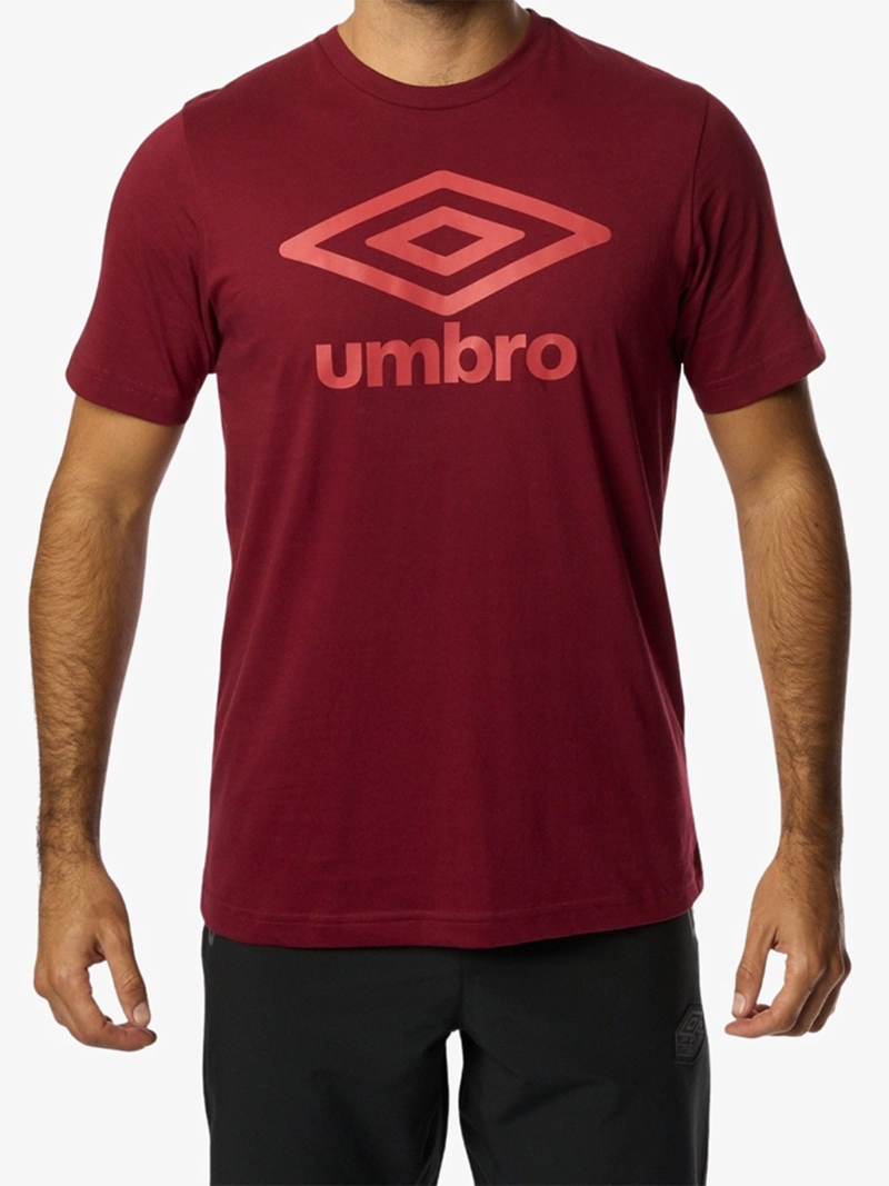 POLO FÚTBOL HOMBRE UMBRO ESTAMPADO DR24020-LBE ALGODÓN - 2