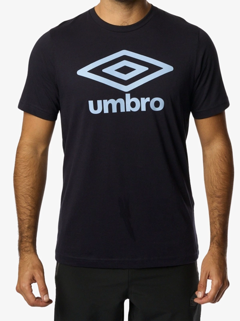POLO FÚTBOL HOMBRE UMBRO ESTAMPADO DR24020-Y70 ALGODÓN - 1