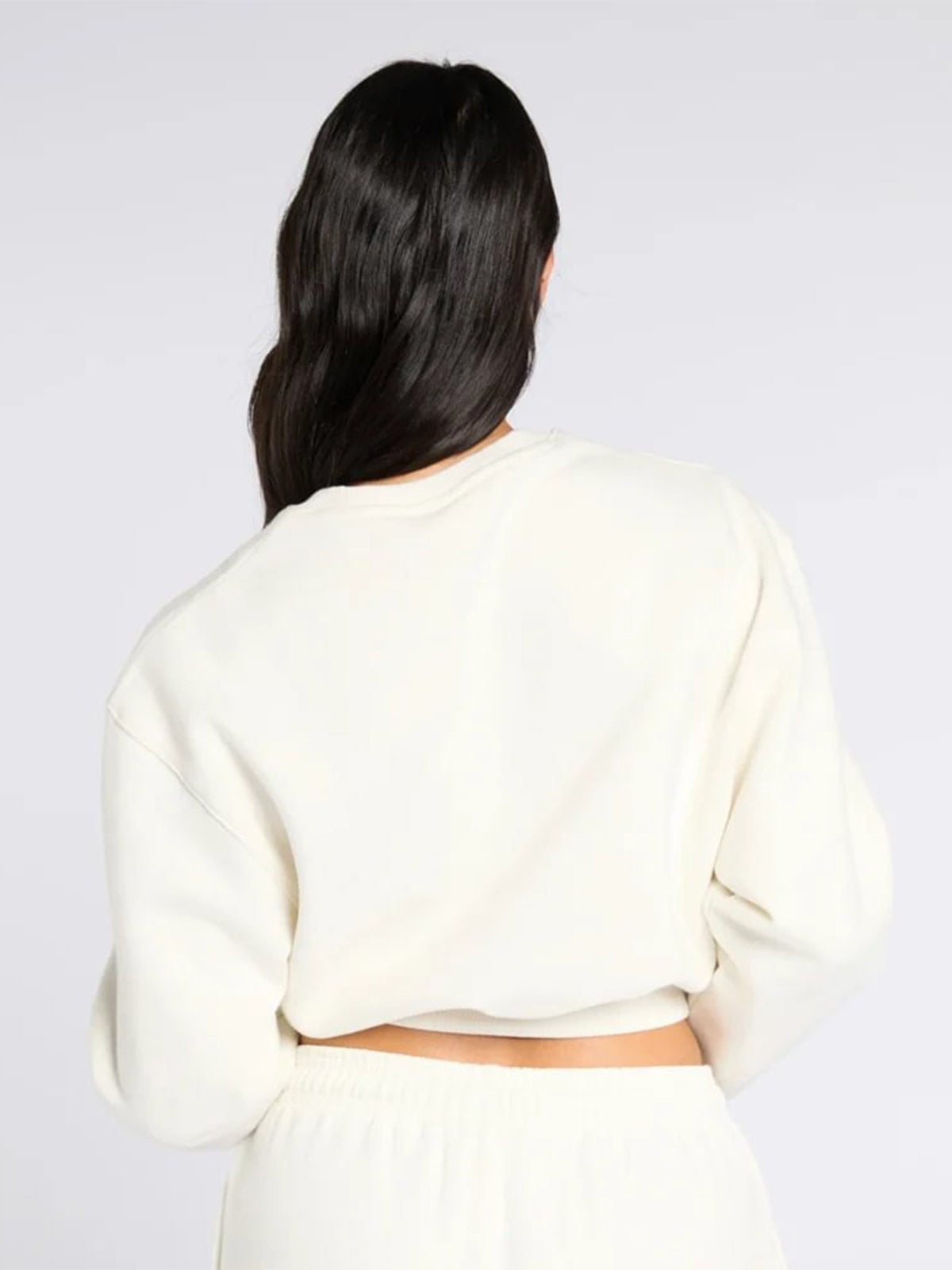 POLERA MUJER REEBOK AE VECTOR LAYER ALGODÓN BEIGE - 3