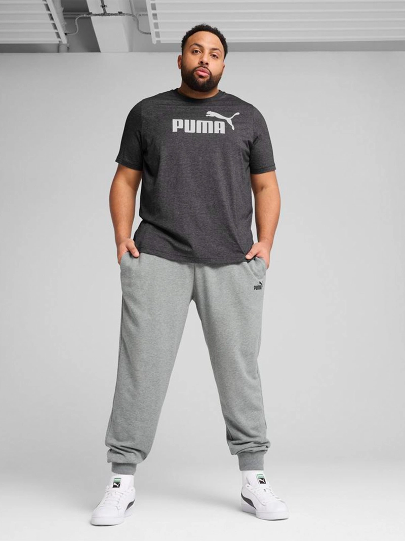 POLO MANGA CORTA HOMBRE PUMA ESS NO. 1 LOGO HEATHER - 2