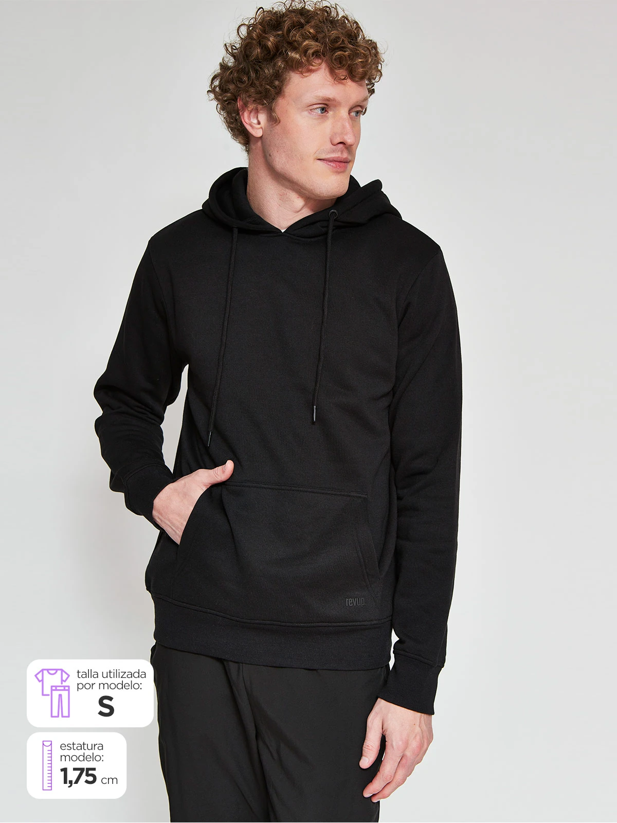 POLERÓN DEPORTIVO HOMBRE REVUP CANGURO - 1