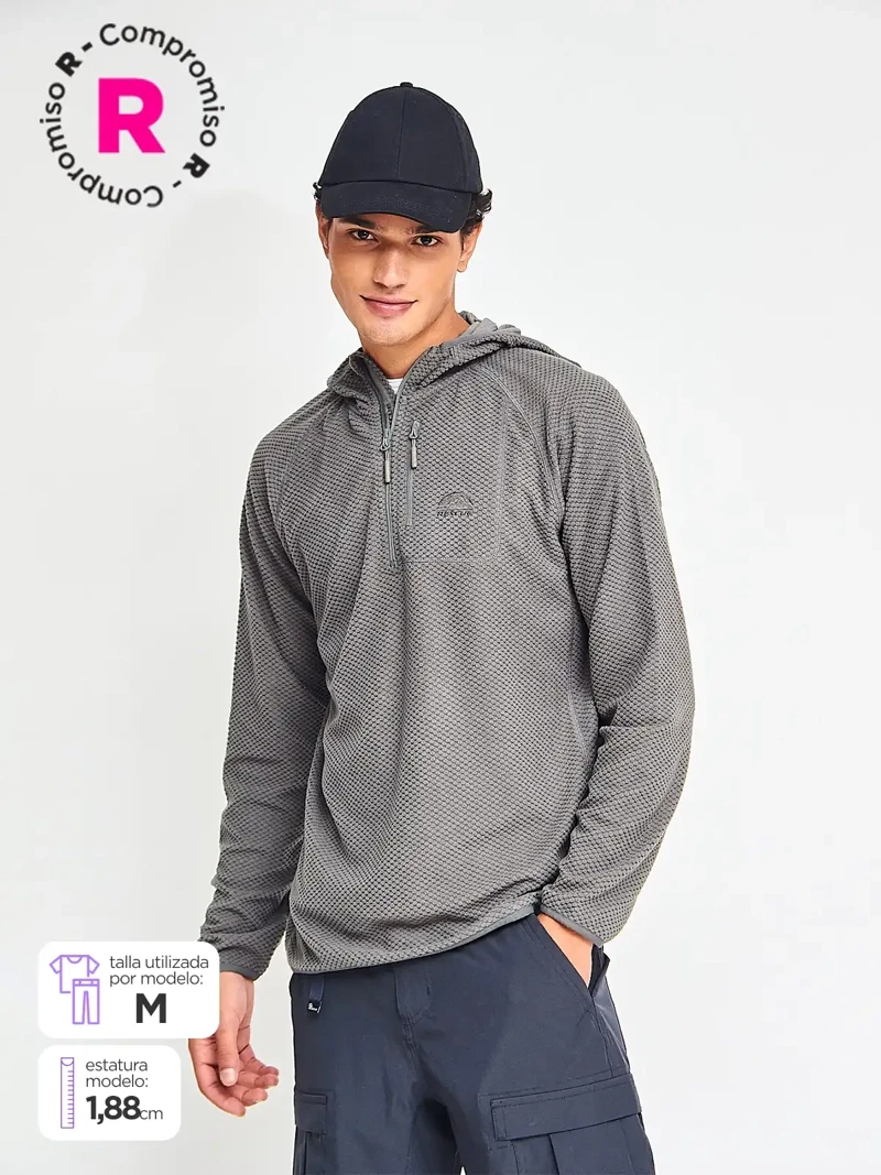POLERA DEPORTIVA HOMBRE RESCUE WARM - 1