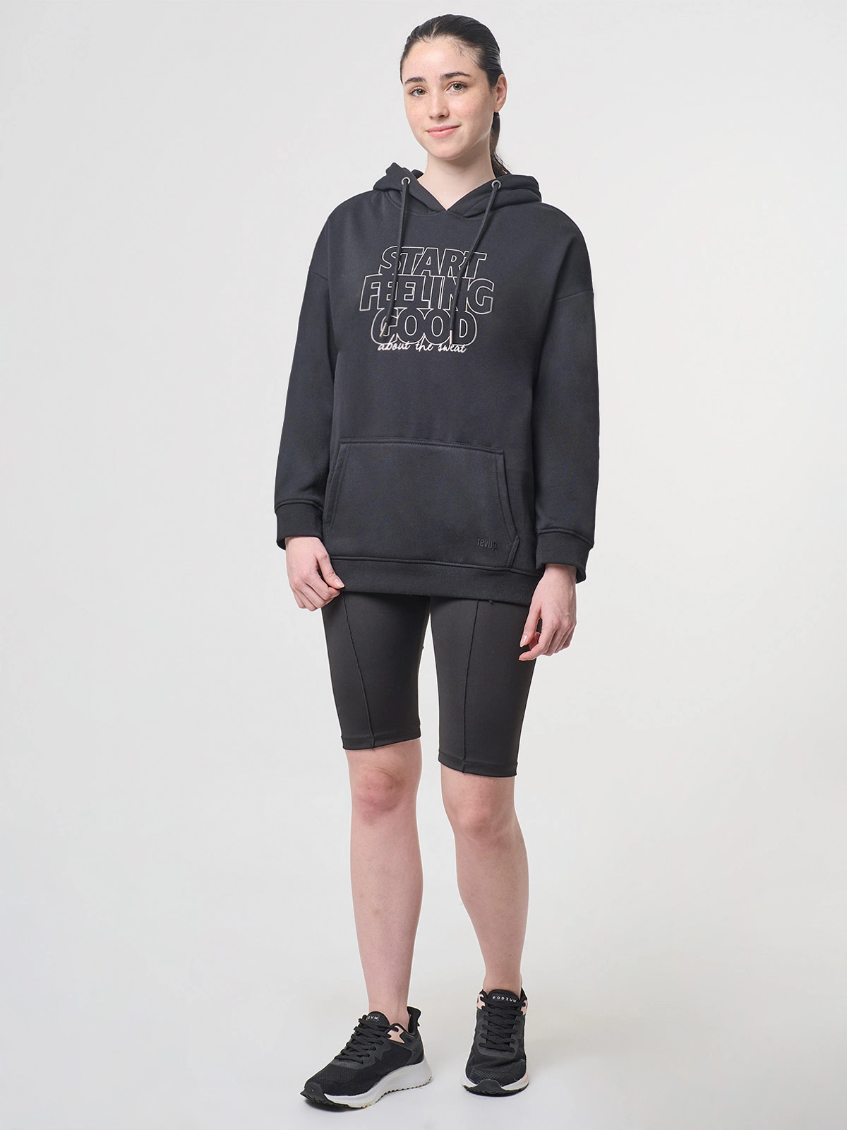 POLERA HOODIE MUJER REVUP - 5