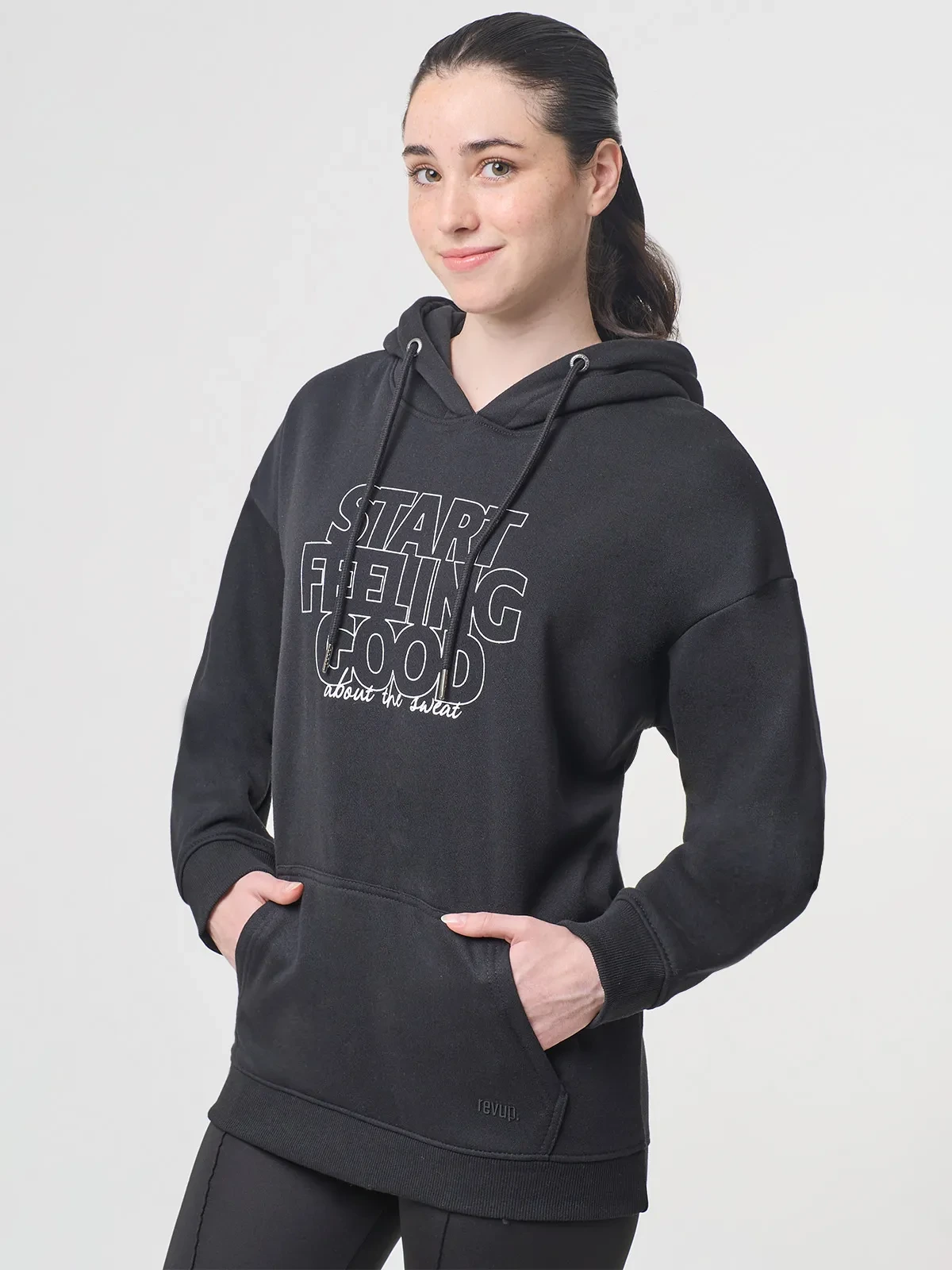 POLERA HOODIE MUJER REVUP - 3