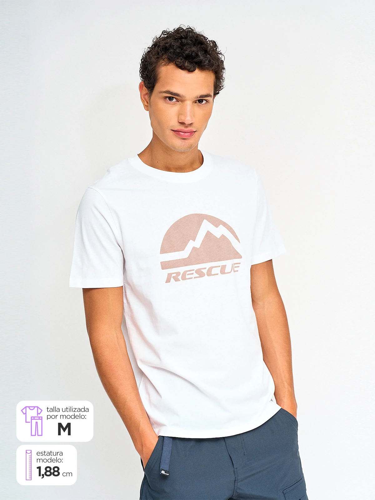 POLO DEPORTIVO HOMBRE RESCUE LOGO - 1