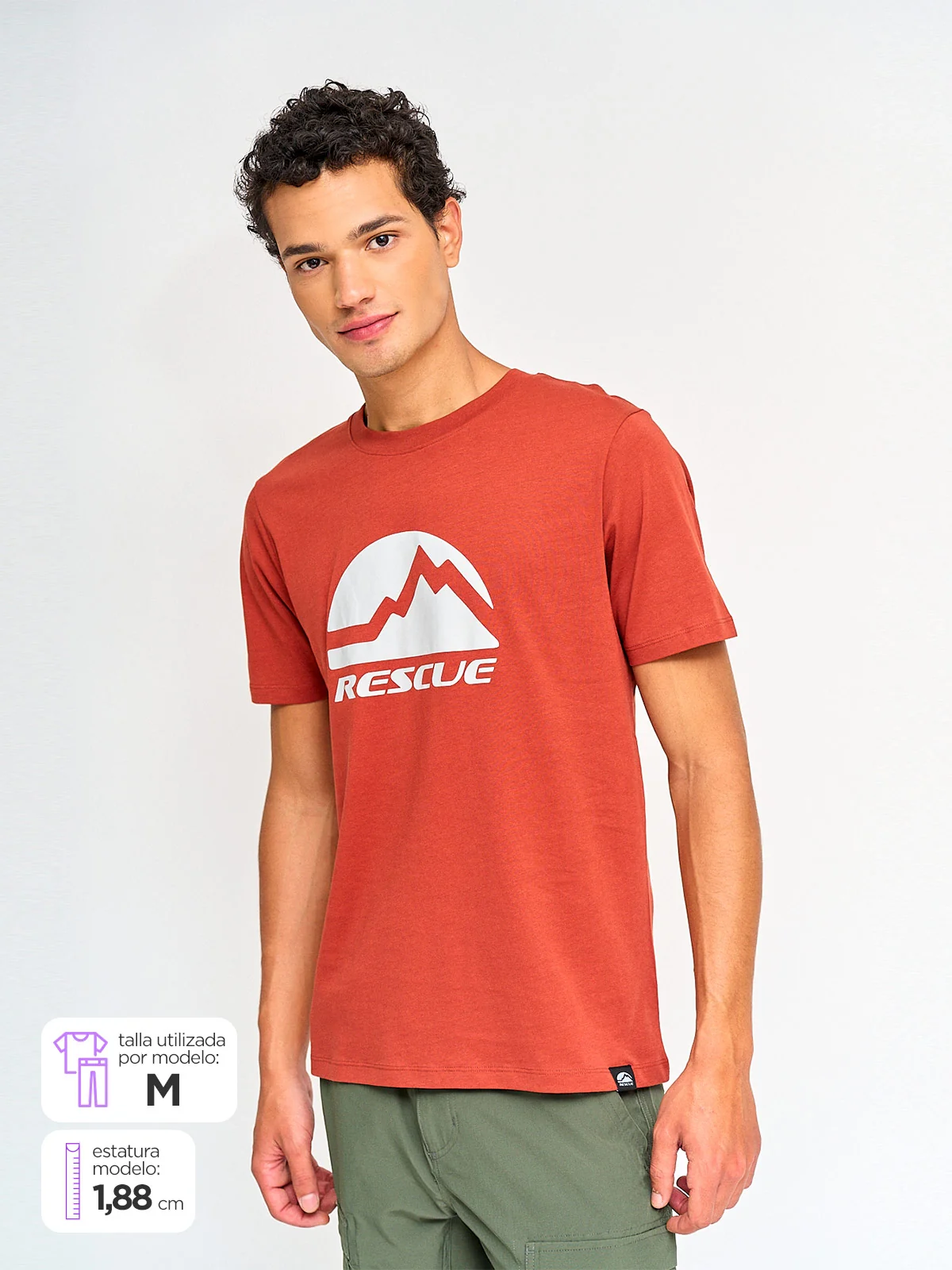POLO DEPORTIVO HOMBRE RESCUE LOGO - 1